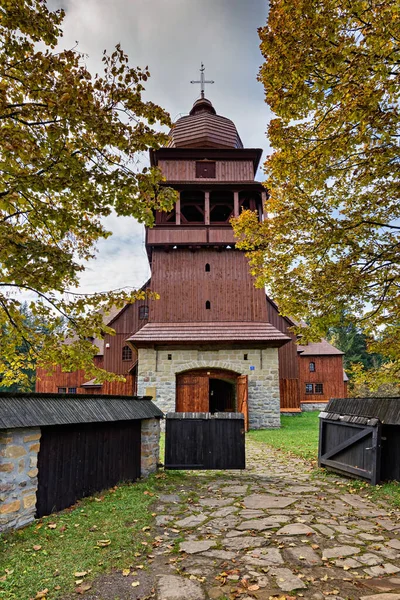 Svaty Kriz Église Protestante Bois Slovaquie — Photo