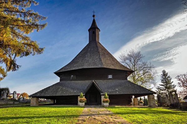 Tvrdosin ローマカトリック木造教会 ユネスコスロバキア — ストック写真