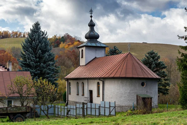 Vysna Polianka Chiesa Slovacchia — Foto Stock