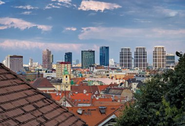 Bratislava; modern mimari; Mlynske nivy 2; Slovakya.