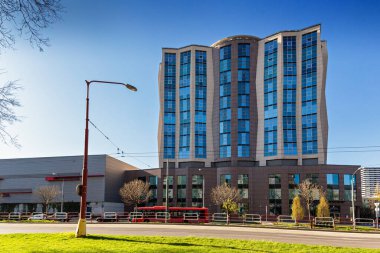 Slovakya, Bratislava 'daki Hotel Double Tree..