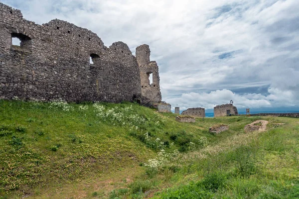 Branc Ruinas Del Castillo Eslovaquia Piedras Muros —  Fotos de Stock