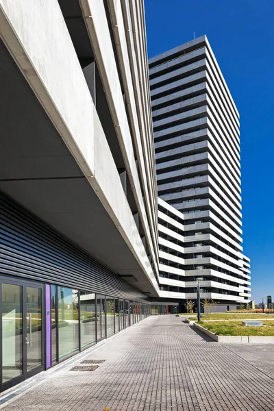 Futbol stadyumu Slovan Pasienky, Bratislava, Slovakya.