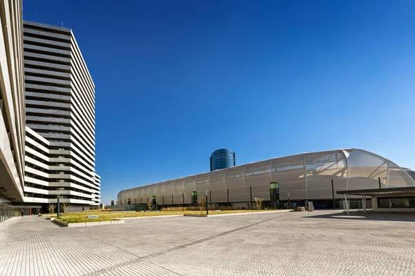 Futbol stadyumu Slovan Pasienky, Bratislava, Slovakya.
