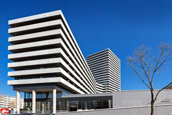 Futbol stadyumu Slovan, Pasienky, Bratislava, Slovakya.