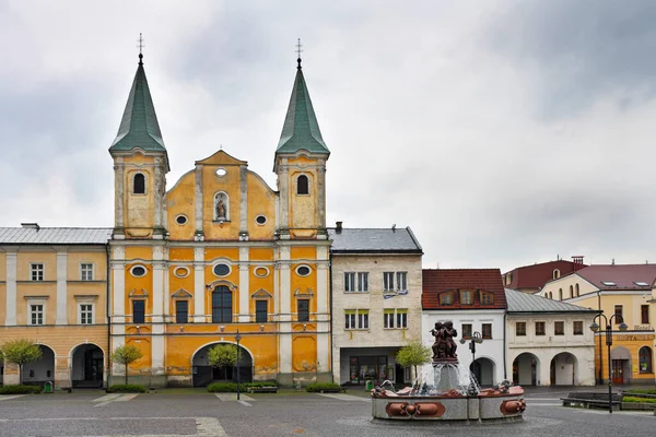 Igreja Conversão São Paulo Igreja Católica Romana Zilina Eslováquia — Fotografia de Stock