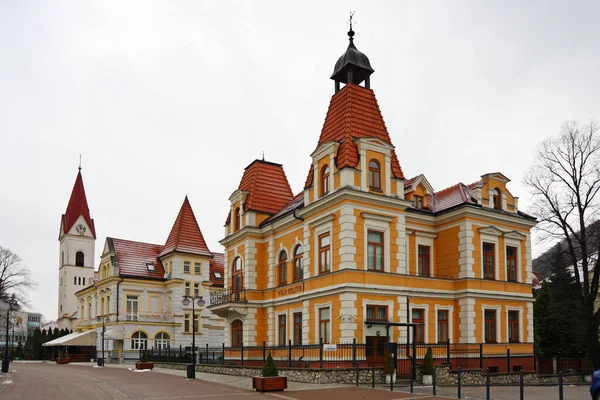Dom Uzdrowiskowy Zakwaterowanie Willa Hotel Margit Trenianske Teplice Słowacja — Zdjęcie stockowe