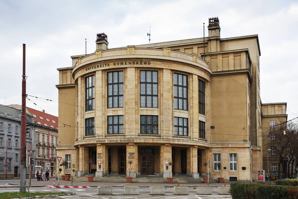 Universidade Comenius Bratislava Eslováquia — Fotografia de Stock