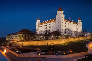 Bratislava Kalesi, Kültür Anıtı, Bratislava, Slovakya.