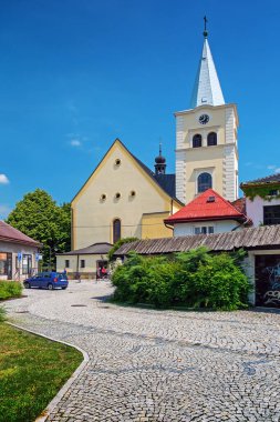 Şehir merkezi, Valasske Mezirici, Çek Cumhuriyeti.