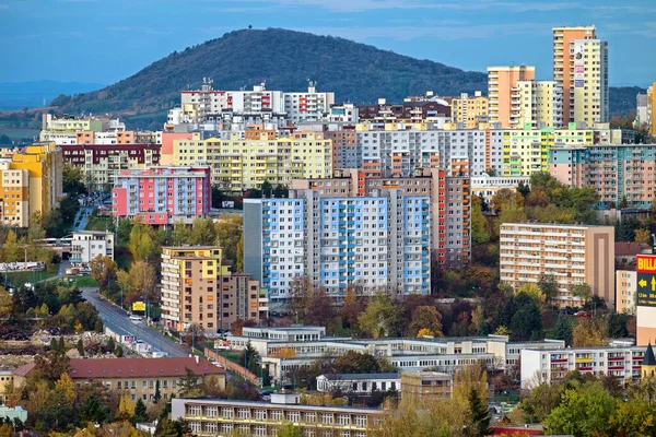 Панельный Жилой Комплекс Dlhe Diely Братислава Словакия — стоковое фото