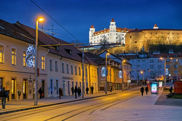 Burg Bratislava Kulturdenkmal Slowakei — Stockfoto
