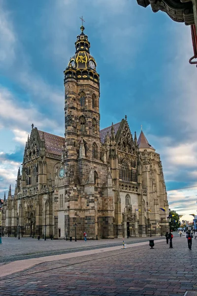Die Gotische Kuppel Der Heiligen Elisabeth Ist Die Größte Kirche — Stockfoto