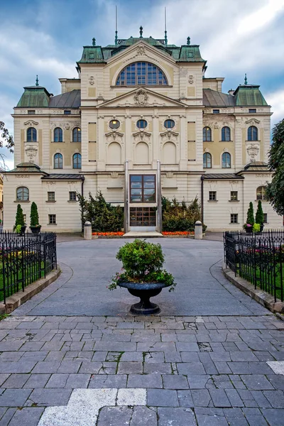 Şehir Merkezi Kosice Tiyatro Slovakya — Stok fotoğraf