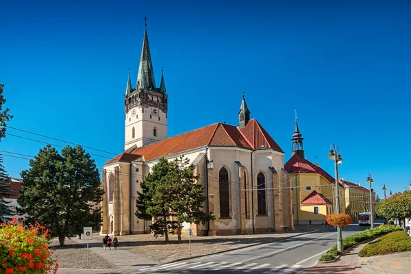 Kostel Mikuláše Presově Slovensko — Stock fotografie