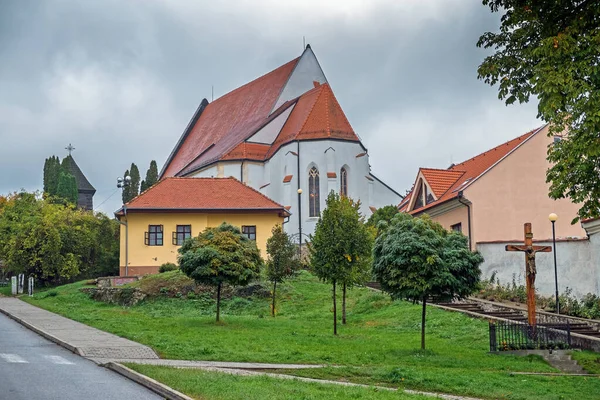 Kyrkan George Församling Romersk Katolska Kyrkan Svaty Jur Nära Bratislava — Stockfoto