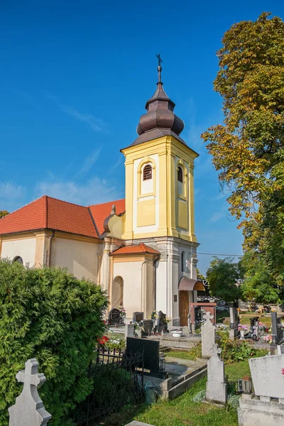 Kyrkan Dolne Krskany Nitra Slovakien — Stockfoto