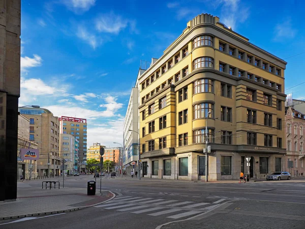 Exim Bank Building Bank Headquarters Center Bratislava Eslováquia — Fotografia de Stock