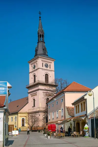 Igreja Evangélica Pezinok Eslováquia — Fotografia de Stock