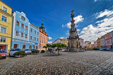  Kare, merkez, şehir, Jindrichuv Hradec, Çek Cumhuriyeti