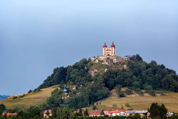 Calvary Banska Stiavnica Slovakya — Stok fotoğraf