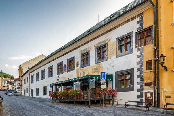 Restoran Banska Stiavnica Slovakya — Stok fotoğraf