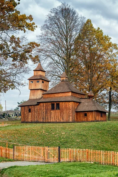 Kozany Reuniões Igreja Senhor Com Simeão Eslováquia — Fotografia de Stock