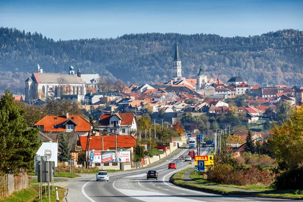 Lewocza Miasto Kościół Jakuba Słowacja — Zdjęcie stockowe