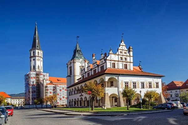Câmara Municipal Igreja James Levoca Eslováquia — Fotografia de Stock