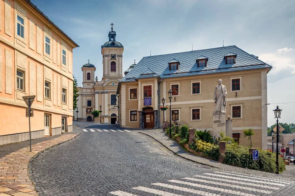 圣母升天教堂 Banska Stiavnica 斯洛伐克 — 图库照片