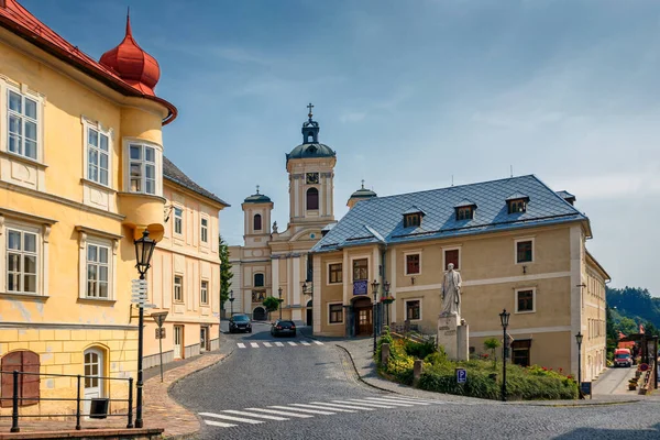 圣母升天教堂 Banska Stiavnica 斯洛伐克 — 图库照片
