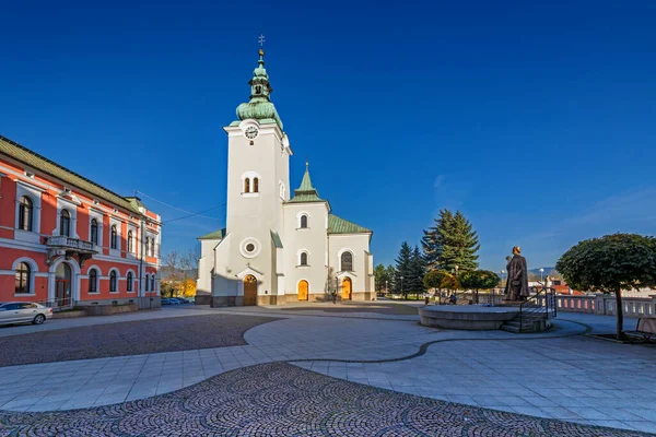 Iglesia Católica San Andrés Ruzomberok Eslovaquia —  Fotos de Stock