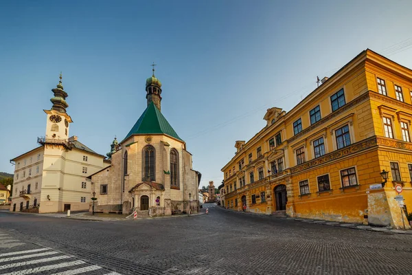 圣凯瑟琳教堂 Banska Stiavnica 斯洛伐克 — 图库照片