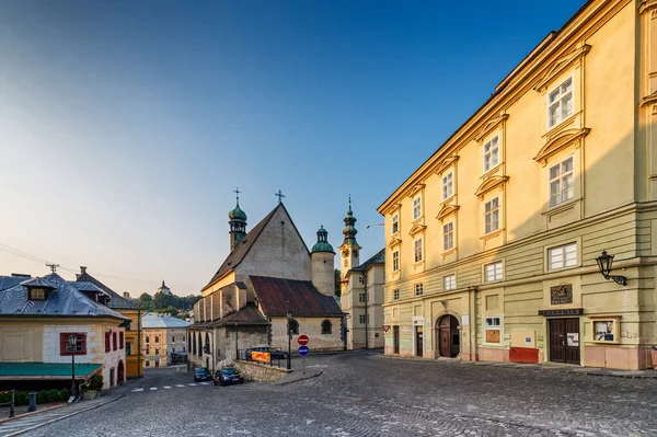 Chiesa Santa Caterina Banska Stiavnica Slovacchia — Foto Stock