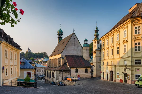 圣凯瑟琳教堂 Banska Stiavnica 斯洛伐克 — 图库照片