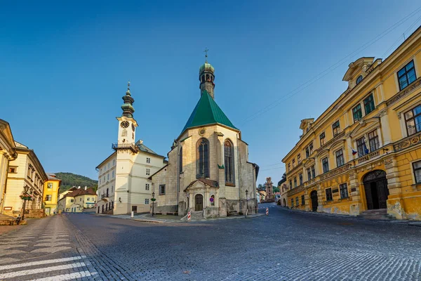 Kostel Kateřiny Banská Štiavnica Slovensko — Stock fotografie