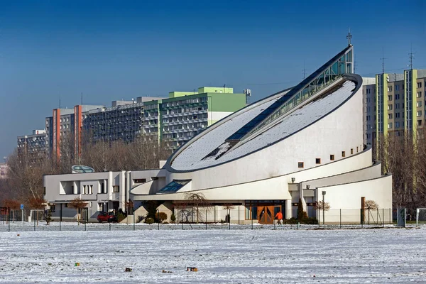 Kutsal Aile Katolik Kilisesi Bratislava Petrzalka Slovakya — Stok fotoğraf