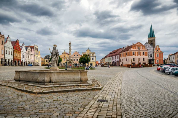 Telc Plaza República Checa —  Fotos de Stock