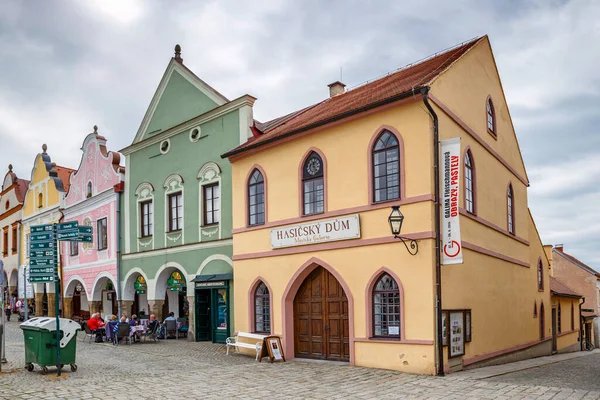 Telc Casa Bomberos República Checa —  Fotos de Stock