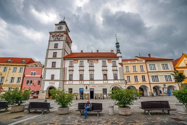 Divadlo Tyla Třeboni Česká Republika — Stock fotografie