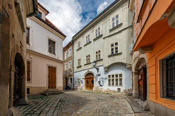 斯洛伐克布拉迪斯拉发的老街 — 图库照片