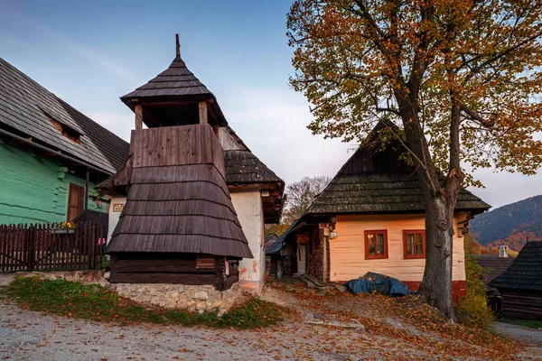 Vlkolinec Aldeia Histórica Unesco Eslováquia — Fotografia de Stock