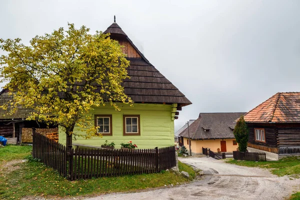 Vlkolinec Aldeia Histórica Unesco Eslováquia — Fotografia de Stock