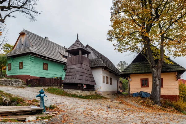 Wieś Historyczna Vlkolinec Unesco Słowacja — Zdjęcie stockowe