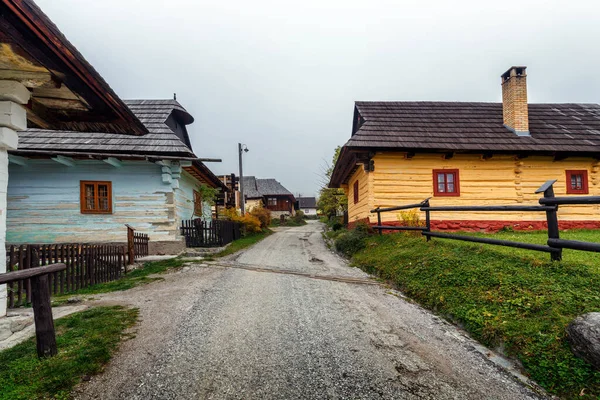 Wieś Historyczna Vlkolinec Unesco Słowacja — Zdjęcie stockowe