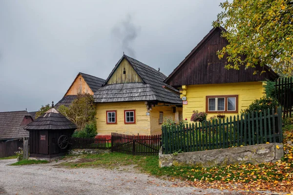 Vlkolinec Aldeia Histórica Unesco Eslováquia — Fotografia de Stock