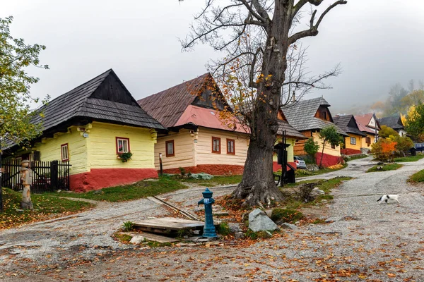 Vlkolinec Historical Village Unesco Eslovaquia —  Fotos de Stock