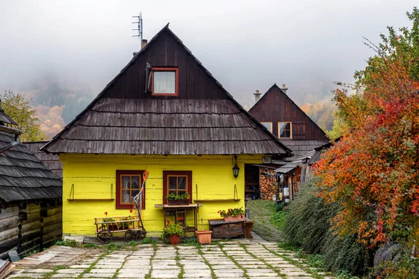 Wieś Historyczna Vlkolinec Unesco Słowacja — Zdjęcie stockowe