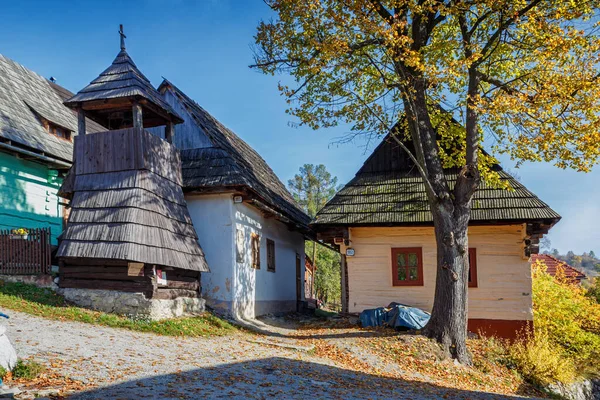 Wieś Historyczna Vlkolinec Unesco Słowacja — Zdjęcie stockowe