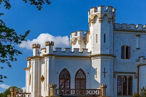 Неоготический Замок Русовце Братислава Словакия — стоковое фото